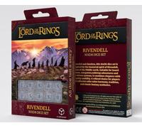 The Lord of The Rings: Rivendell 10xD6 Dice Set - Stone