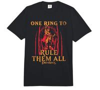 The Lord of The Rings Sauron Helmet and Ring Comfort Colors Adult Heavyweight T-Shirt