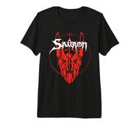 The Lord of The Rings Sauron Helmet Band Camiseta Premium