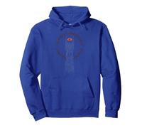 The Lord of The Rings Tower of Mordor Sudadera con Capucha, Unisex para Adultos, Azul Real, S