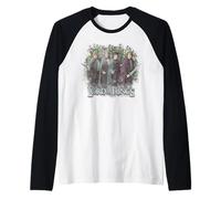 The Lord of The Rings Vintage Hobbits Camiseta Manga Raglan