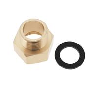 The Lord of the Tools 1 Arandela Adaptadora de Tubería G7/8 Pulgadas Hembra A Rosca Macho de 1/2 Pulgada para Válvula de Llenado de Inodoro