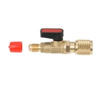 The Lord of the Tools 1 Válvula de Seguridad para Refrigerante de 1/4 Acme F A 5/16 SAE M Rosca Derecha para Aire Acondicionado R32.