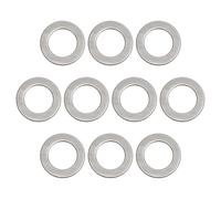 The Lord of the Tools 10 Arandelas Espaciadoras para Eje Sinfín de 4,8 X 3 X 0,2 Mm RD2409 1059U Compatible con Shimano Carretes de Pesca