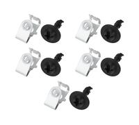 The Lord of the Tools 10 Clips para Tornillos de Protección del Motor 8K0805163A 8K0805121 Compatible con Audi A4 A5 A6 A7 A8 Q3 Q5