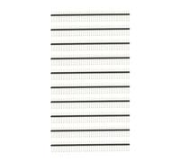 The Lord of the Tools 10 Unidades de 1,27 mm de Distancia de una Fila Recta Vertical de 40 Pines Rectos para Placas de circuitos electrónicos y eléctricos, 51 x 7,1 mm