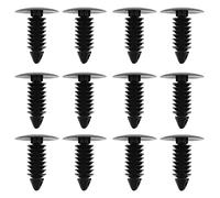 The Lord of the Tools 100 Piezas Clips de Plástico de Abeto para Clips de Retención de Coche con Orificio de 7,5 Mm Remaches de Guardabarros para Parachoques de 17,5 Mm Altura de 22,5 Mm