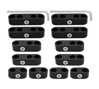 The Lord of the Tools 12 Piezas Cables Bujía para Separadores Cables Encendido Coche 7 Mm Y 8 Mm Separadores Cables Encendido Soportes Separadores Cables Divisores Telares Coche