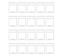 The Lord of the Tools 120 Piezas Interruptores Teclado Mecánicos Película Silicona Suave Doble Capa 0,15 Mm Compatible con DUROCK Compatible con JWICK