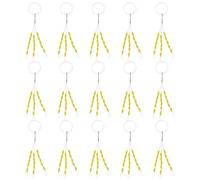 The Lord of the Tools 15 topes flotadores de pesca para asegurar a los vagabundos utilizados como amortiguador para varios aparejos de pesca (pequeño)