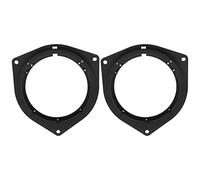 The Lord of the Tools 2 adaptadores de altavoz de repuesto compatibles con Toyota Avalon, Corolla, Highlander, Prius, RAV, Solara, Tacoma, anillo adaptador de montaje negro de 6.5 pulgadas