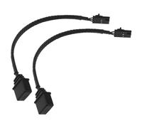 The Lord of the Tools 2 cables adaptadores RGB ARGB estándar de 3 pines compatibles con Corsair Commander Pro Lighting Node Pro Commander Core XT