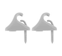 The Lord of the Tools 2 Clips de Retención para Parasol 852351C300QS Compatible con Hyundai Getz 2002-2011 Color Gris