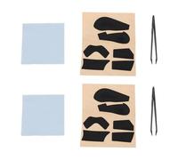 The Lord of the Tools 2 Juegos de Pegatinas Antideslizantes para Ratón Color Negro Compatible con REDRAGON M602