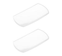 The Lord of the Tools 2 lupas rectangulares minerales de 10 x 5 mm compatibles con Seiko compatible con Citizen Algunos relojes con ventanas de fecha dobles