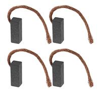 The Lord of The Tools 2 Pares de escobillas de Carbono para Motor, 4 x 4 x 12 mm, Bomba de Agua Adicional, limpiaparabrisas de automóvil, regulador de Ventana, Piezas de reparación de Motor eléctrico