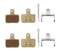 The Lord of the Tools 2 pares de pastillas de freno de disco de bicicleta compatibles con Sram Level T/Level TL/TLM B1 compatibles con pastillas de freno de bicicleta AVID Elixir de metal