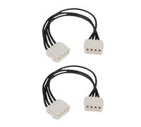 The Lord of the Tools 2 Pcs Cable de Conexión de Fuente de Alimentación de 4 Pines para Consolas de Juegos 65 Mm Compatible con Sony PlayStation.