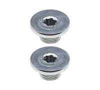 The Lord of The Tools 2 Tornillos de Metal para Drenaje de Aceite de Motor, M14 x 1,5 90502556, compatibles con Opel Astra Agila Corsa Vectra Zafira Buick Excelle Regal Chevrolet Cruze Aveo Epica