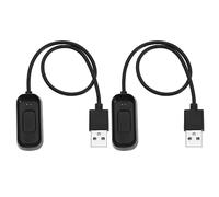 The Lord of the Tools 2X Cable de Carga de Pulsera Magnética Alimentación Conveniente Soporte de Carga Compatible con OPPO OnePlus Band/Band EVA SmartWatch Cable de Carga de Repuesto Negro 1M