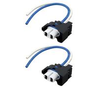 The Lord of the Tools 2X Conector de Luz Antiniebla de 2 Pines para Coche H8 H11 Compatible con Ford Focus Fiesta S-MAX C-MAX