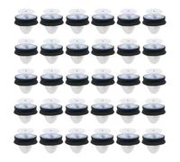 The Lord of the Tools 30 clips de moldura lateral exterior y clips de tira de golpes compatibles con Citroen Berlingo C2 C3 C4 C5 compatible con Opel Movano 7703077469