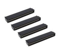 The Lord of the Tools 4 conectores de borde recto de 56 pines de paso de 2,54 mm compatible con puertos de expansión Sinclair ZX Spectrum, ZX81