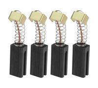 The Lord of the Tools 4 Escobillas de Carbón Ranuradas Compatibles con Aldi Compatibles con Einhell 17 Mm X 8 Mm X 6 Mm Repuesto de Cepillo de Motor para Herramientas Eléctricas Color Negro