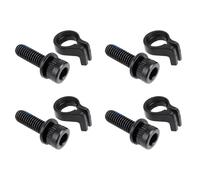 The Lord of the Tools 4 Juegos de Pernos de Fijación para Pinza de Bicicleta M6 X 18,7 Mm con Anillo de Retención Compatible con Shimano BR-S7000