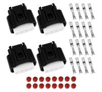 The Lord of the Tools 4 Piezas Conector de Bobina de Encendido de 4 Pines 90980-11885 Compatible con Toyota