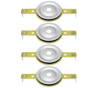 The Lord of the Tools 4 Piezas de Diafragma de Tweeter de Bala de 25,4 Mm Bobina de Voz de Tweeter de Titanio Película de Altavoz Compatible con PRV Audio RPTW350Ti TW350Ti