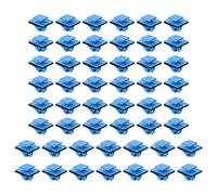 The Lord of the Tools 50 Piezas Clips para Moldura de Puerta Y Moldura Lateral 877561F000 de Plástico Azul Compatible con Hyundai Santa Fe Tucson Kia Soul Sportage