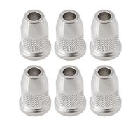 The Lord of the Tools 6 Piezas de Casquillos para Cuerdas de Guitarra de 11 Mm Casquillos Orificio de 6,5 Mm Compatibles con Telecaster Strat Guitarra Eléctrica Estilo (cromado)
