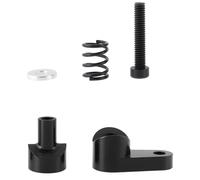 The Lord of the Tools Brazo Servo de Aluminio de 20 Dientes Compatible con Arrma 1/18 Compatible con Granite 1/14 Mini Mojave Grom Color Negro