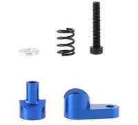 The Lord of the Tools Brazo Servo de Aluminio de 20T Compatible con Arrma 1/18 Y Compatible con Granite 1/14 Mini Mojave Grom Azul.