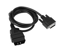 The Lord of the Tools Cable de Diagnóstico OBD2 de 16 Pines A DB de 15 Pines Adaptador de 1,5 M Compatible con Autel MaxiDiag Elite MD802.