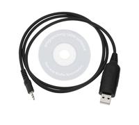 The Lord of the Tools Cable de Programación USB para Walkie Talkie Repuesto de Cable USB Compatible con Motorola Walkie Talkie CP200 CP200D CP100D BPR40 CP185 RDM2070D 1 M