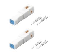The Lord of the Tools Conector IPX7 de 2 Pines con Contactos de Crimpado 02T-JWPF-VSLE-S Apto para Sensores Automotrices.