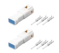 The Lord of the Tools Conector IPX7 de 3 Pines con Contactos de Crimpado 03T-JWPF-VSLE-S Apto para Sensores Automotrices.
