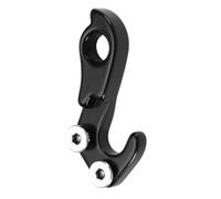 The Lord of the Tools Gancho Trasero para Bicicleta SBike Patilla Cambio Trasera Gancho Cambio Mecánico para Rueda Trasera Aleación Aluminio 322175/318610 Compatible con Trek Gary Fisher Negro