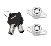 The Lord of the Tools Juego de 2 candados para maletas con 2 llaves, juego de candados para alforjas duras compatibles con modelos Harley-Davidson Touring FLH/T 2014-