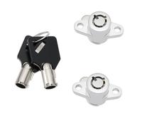 The Lord of the Tools Juego de 2 cerraduras para alforjas de equipaje con 2 llaves, juego de cerraduras duras compatibles con los modelos Harley-Davidson Touring FLH/T 1993-2013