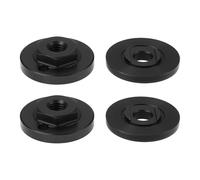 The Lord of the Tools Juego de 2 Pares de Tuercas de Brida para Hoja de Sierra Circular M10 de 20 Mm con Ranura de 14 Mm para Amoladora Angular