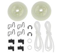 The Lord of the Tools Juego de 2 Poleas de Arranque de Retroceso para Motosierra Y Kit de Trinquete + Cuerda Compatible con Stihl 017 018 025 MS192