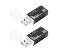 The Lord of the Tools Lector de tarjetas SD a adaptador USB 4 en 1 para tarjeta MS Duo Pro M2 SDXC SDHC MMC RS-MMC Micro SDXC Micro SDHC y tarjeta TF