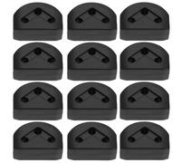 The Lord of the Tools - Lote de 12 cuentas de puente con 3 agujeros de guitarra flamenca clásica para guitarra clásica acústica de nylon y guitarra folk ukelele, accesorios para instrumentos