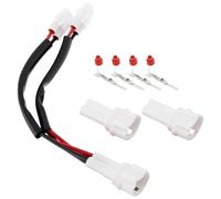 The Lord of the Tools Toma de corriente doble divisor auxiliar compatible con Yamaha MT07 MT09 YZFR1 R1M R6 FZ07 FZ09