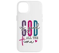 The Lord Your God is Good All The Time Christian Bible Verse Carcasa para iPhone 14 Plus