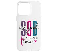 The Lord Your God is Good All The Time Christian Bible Verse Carcasa para iPhone 15 Pro MAX