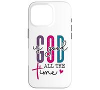 The Lord Your God is Good All The Time Christian Bible Verse Carcasa para iPhone 16 Pro